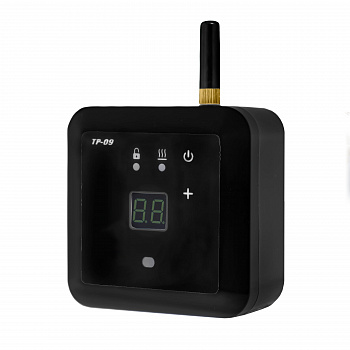 Терморегулятор ТР-09 GSM Черный Накладной Ergolight купить по цене 8500 руб..  Самые дешёвые цены на Для тёплого пола