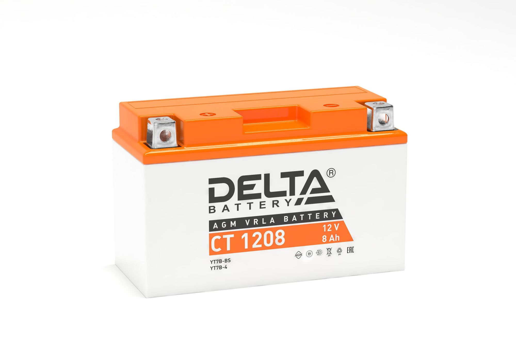 CT 1208 Delta Аккумуляторная батарея купить по цене 2474 руб..  Самые дешёвые цены на Для мототехники